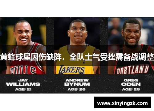 黄蜂球星因伤缺阵，全队士气受挫需备战调整